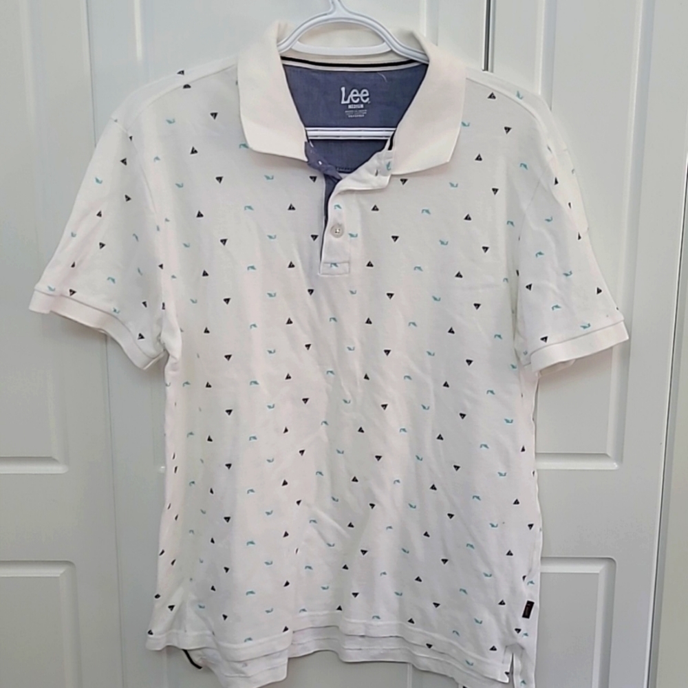 Men's short sleeve tee with collar (polo)